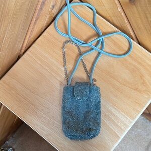 Vintage Liz Claiborne Sky Blue Mini Purse